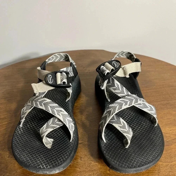 Chaco Z2 Classics Black and Cream W6 - Picture 3 of 4